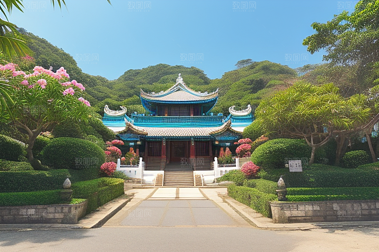 鼓浪屿世外桃源般的自然景观