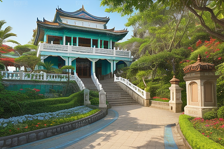 鼓浪屿世外桃源般的自然景观