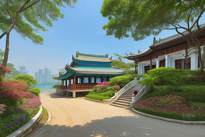 鼓浪屿世外桃源般的自然景观