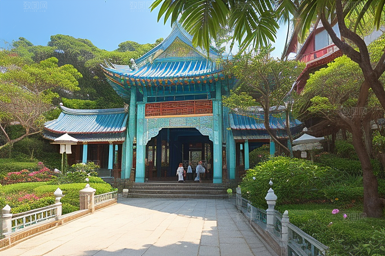 鼓浪屿世外桃源般的自然景观