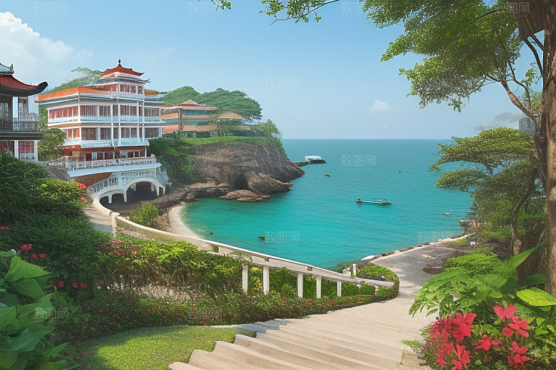 鼓浪屿世外桃源般的自然景观