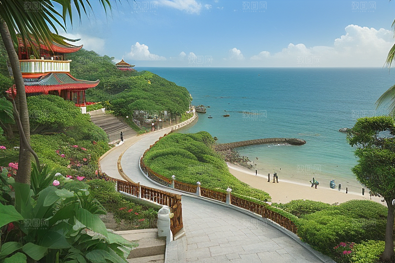 鼓浪屿静谧渔村中的诗意画卷