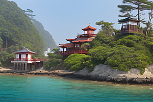 鼓浪屿静谧渔村中的诗意画卷