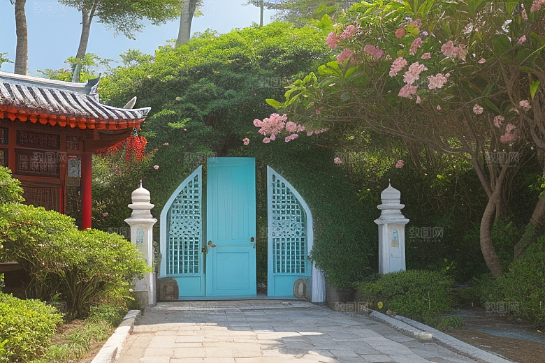 鼓浪屿穿越时光的古老建筑群落