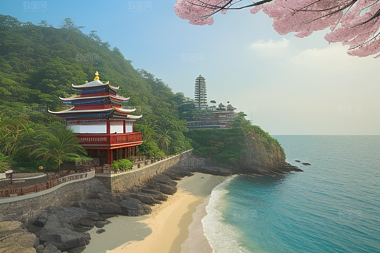 鼓浪屿穿越时光的古老建筑群落