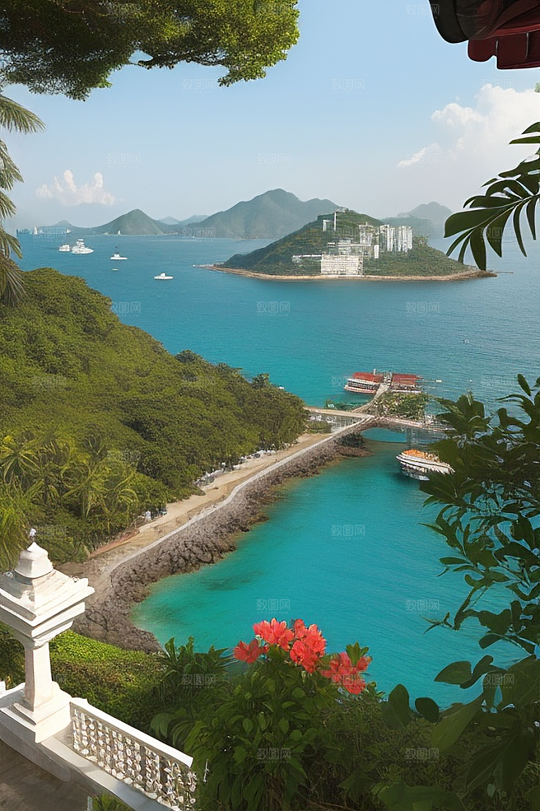鼓浪屿穿越时光的古老建筑群落