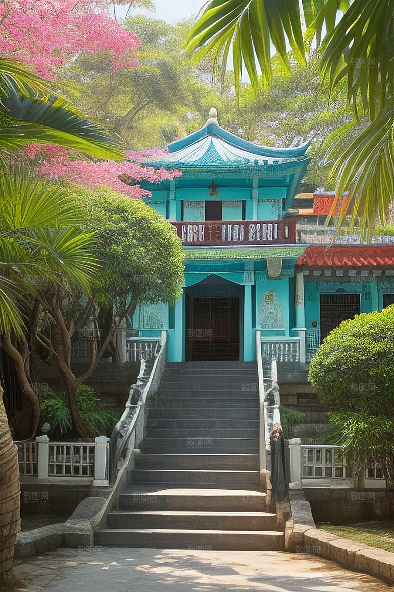 鼓浪屿岛上独具魅力的建筑风格