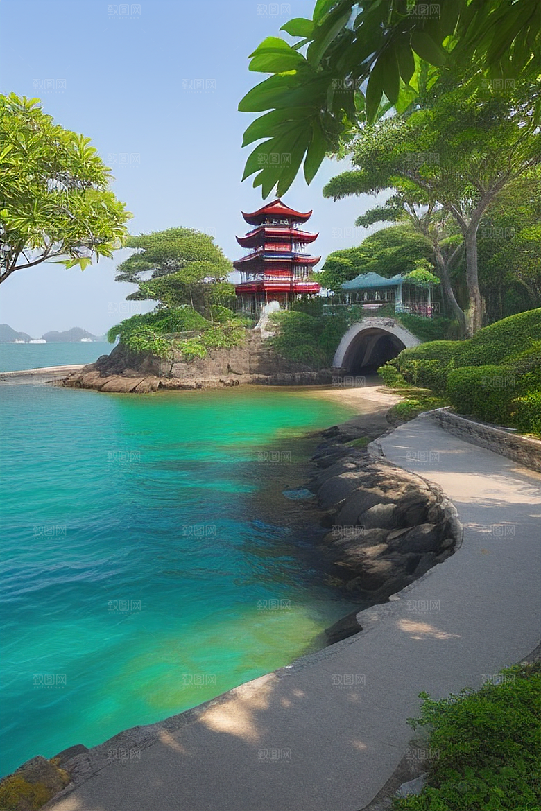 鼓浪屿梦幻般的海岛风光