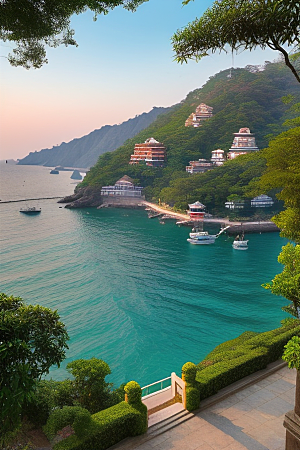 鼓浪屿梦幻般的海岛风光