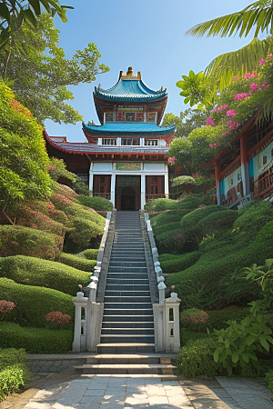 鼓浪屿梦幻般的海岛风光