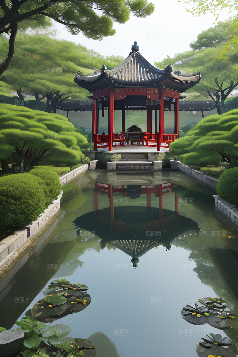 苏州园林细腻精致的建筑与景观