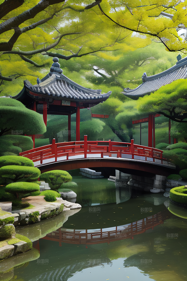 苏州园林梦幻般的江南水乡风光