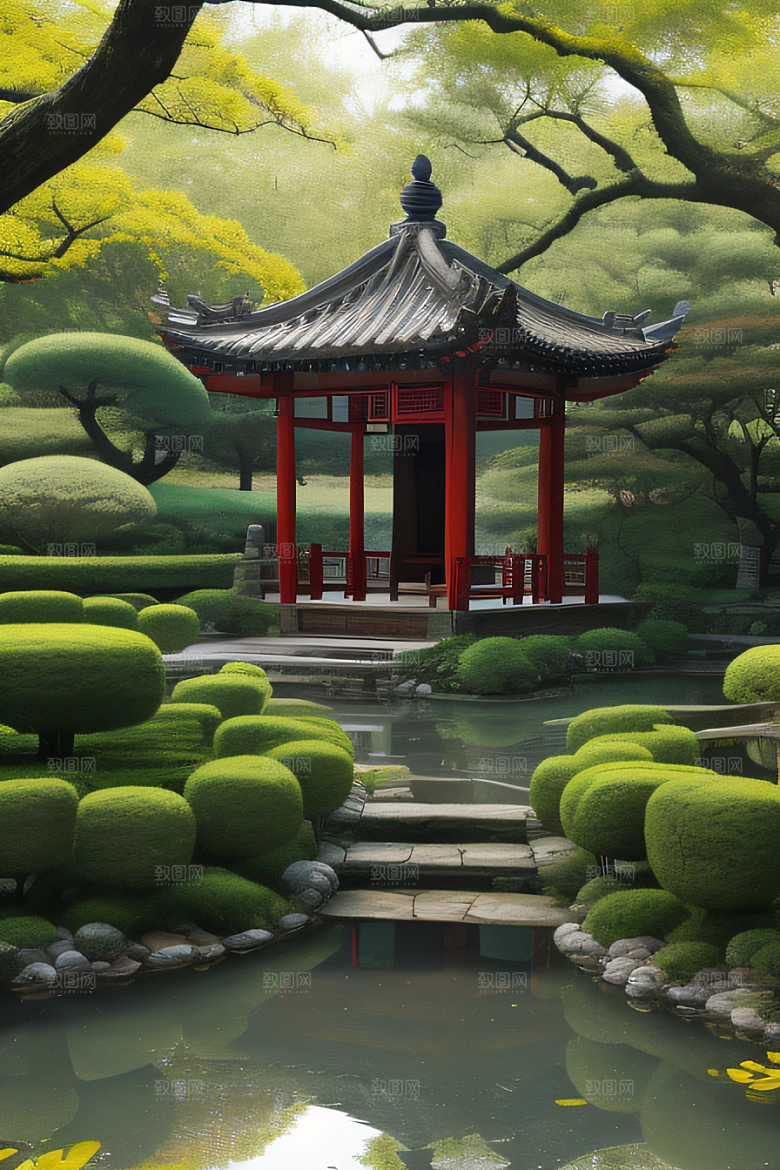 苏州园林梦幻般的江南水乡风光