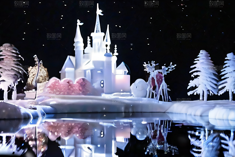 冰雪之美真实细腻的冬日风光