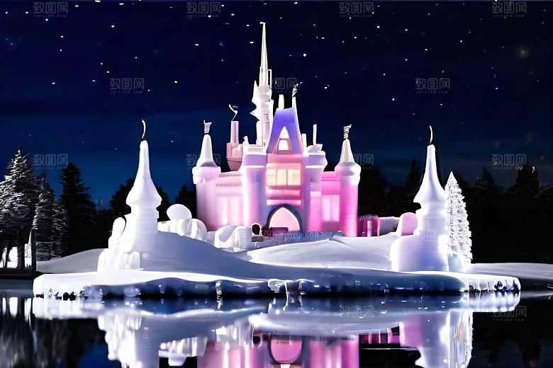 冰雪之美真实细腻的冬日风光