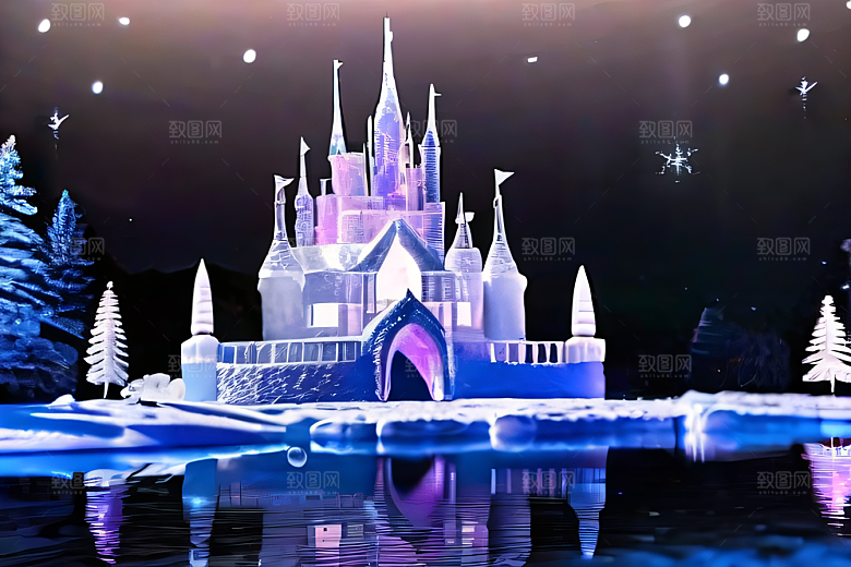 冰雪之美真实细腻的冬日风光