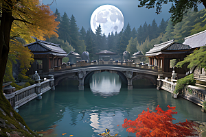 古代建筑之美精细细节与董伯福风格的魅力