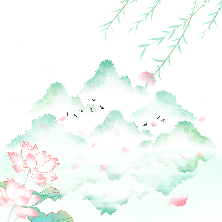 清明节节日免扣素材
