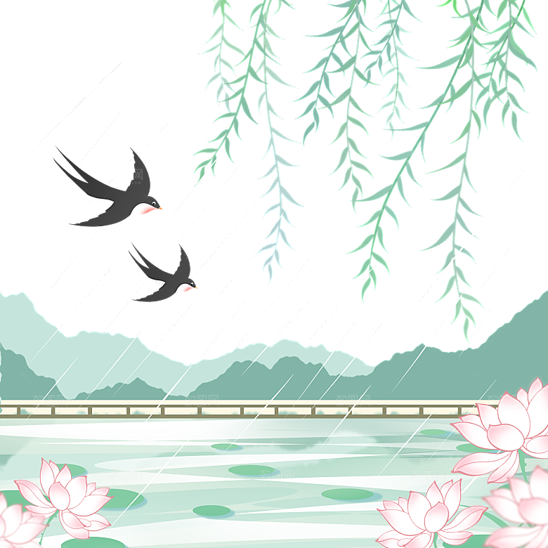 清明节节日免扣素材
