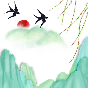 清明节节日免扣素材
