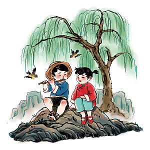 清明节节日免扣素材