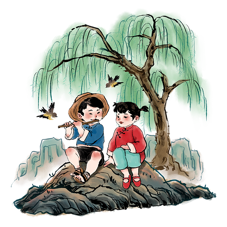 清明节节日免扣素材