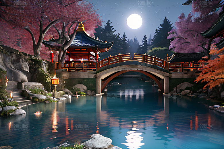 奇幻建築八千級高清亭台樓閣
