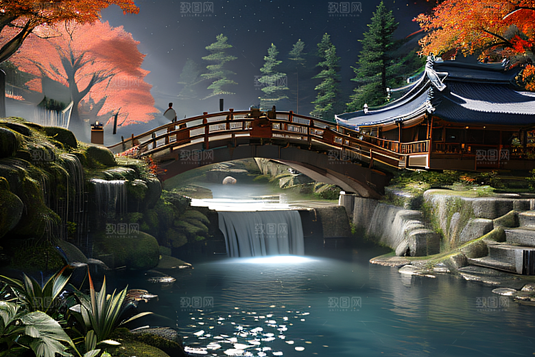 奇幻建築八千級高清亭台樓閣