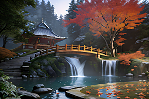 奇幻建築八千級高清亭台樓閣