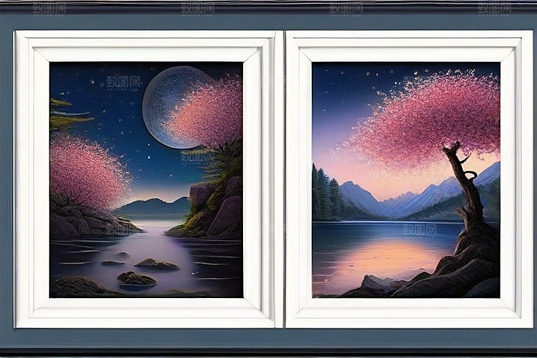 星空之吻浪漫唯美的花与星相遇