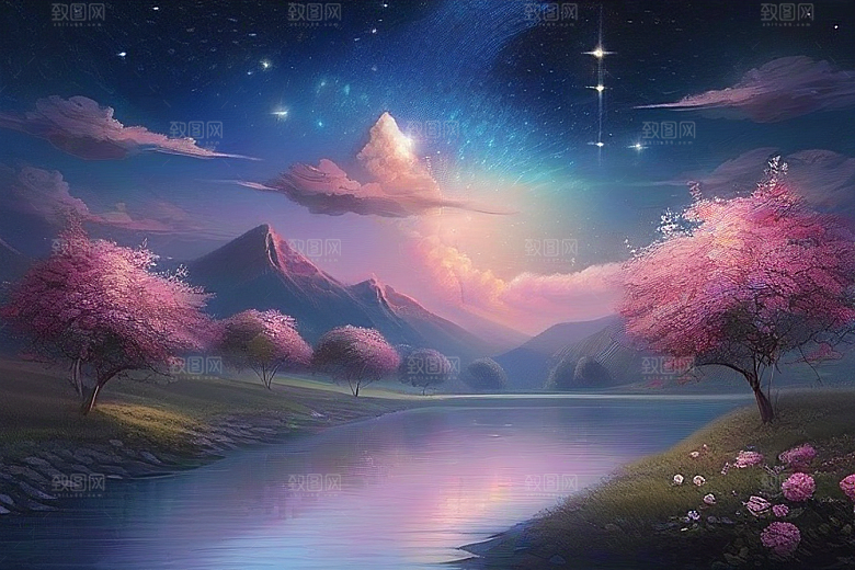 山河星语星空玫瑰的浪漫传说