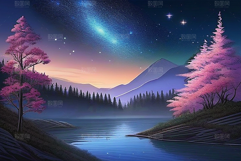 山河星语星空玫瑰的浪漫传说