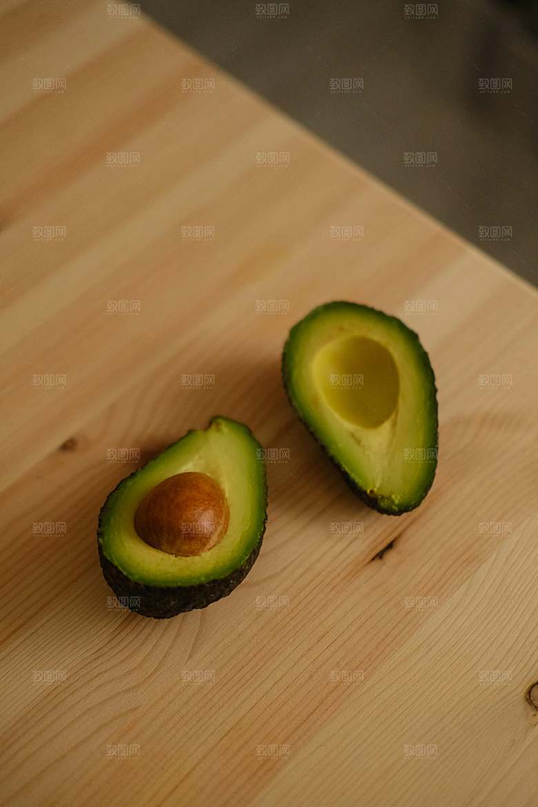 鳄梨牛油果特写素材