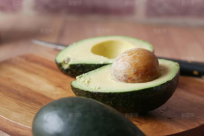 鳄梨水果特写素材元素