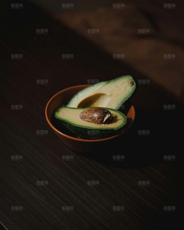 鳄梨水果特写素材元素