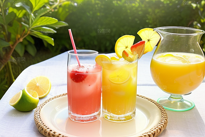 夏日清凉饮品冰镇饮品夏季必选