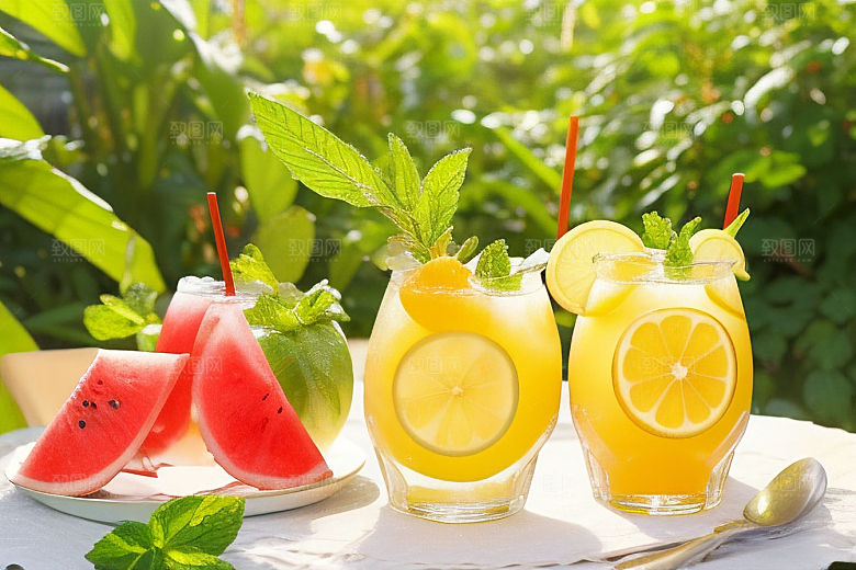 夏日清凉饮品酸甜可口降暑保鲜