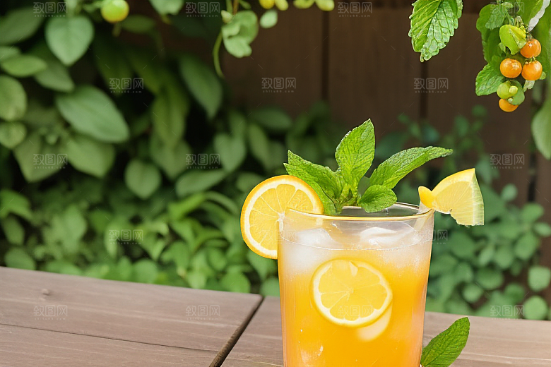 夏日清凉饮品清新怡人畅快解渴