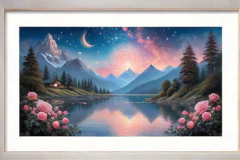 山河星语星空玫瑰的浪漫传说
