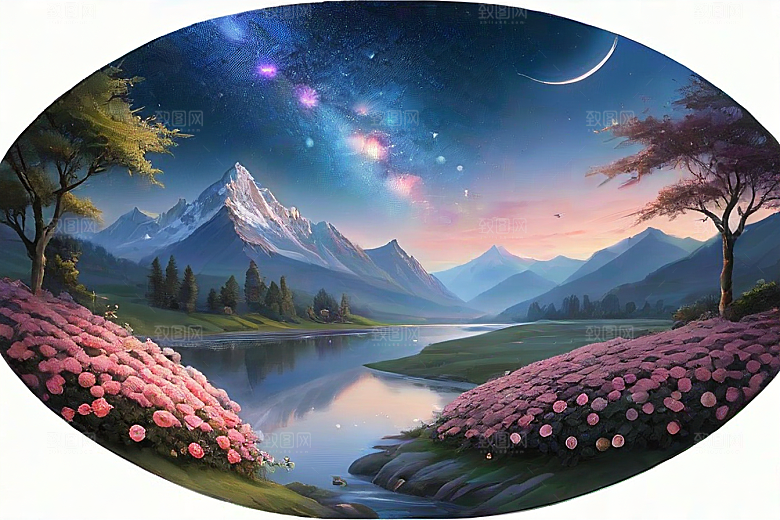 山河星语星空玫瑰的浪漫传说