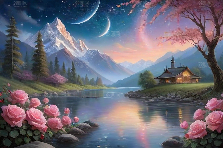 山河星语星空玫瑰的浪漫传说