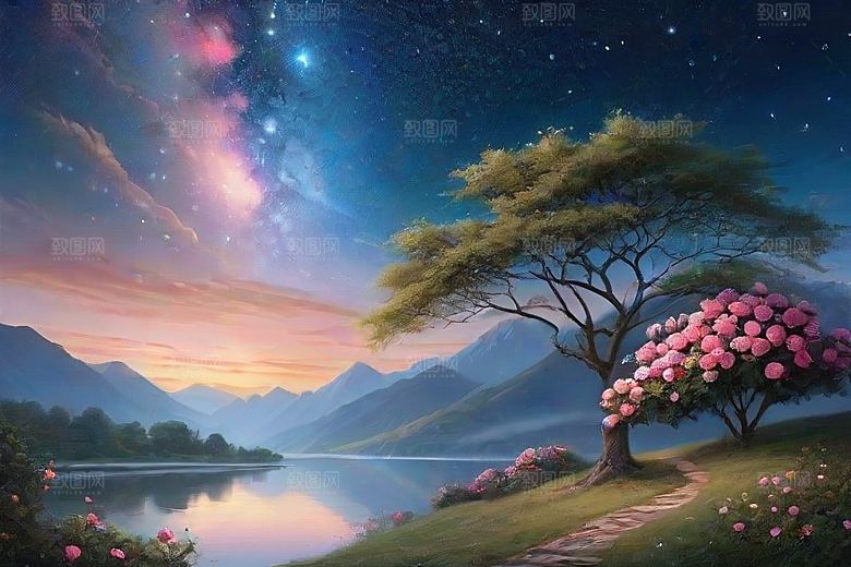 山河星语星空玫瑰的浪漫传说