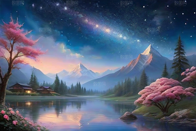 山河星语星空玫瑰的浪漫传说