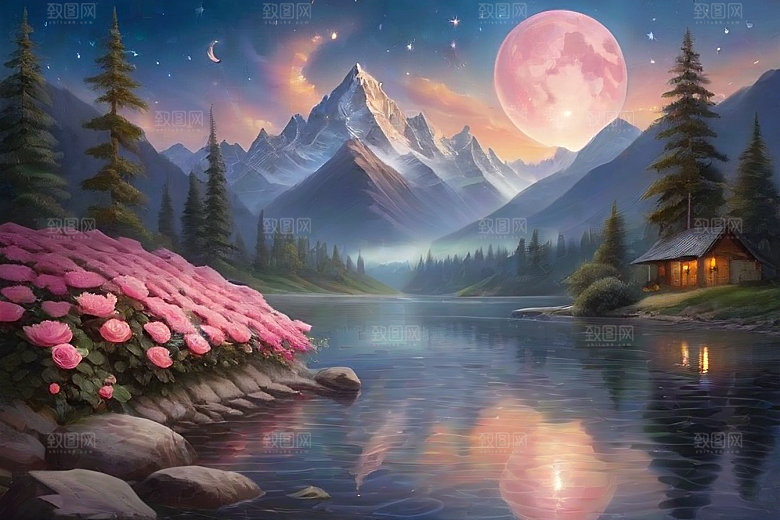 山河星语星空玫瑰的浪漫传说
