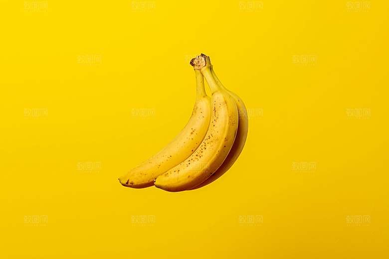 香蕉摄影特写素材元素