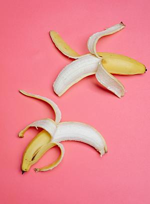 香蕉水果摄影素材特写