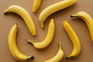 香蕉水果摄影素材特写