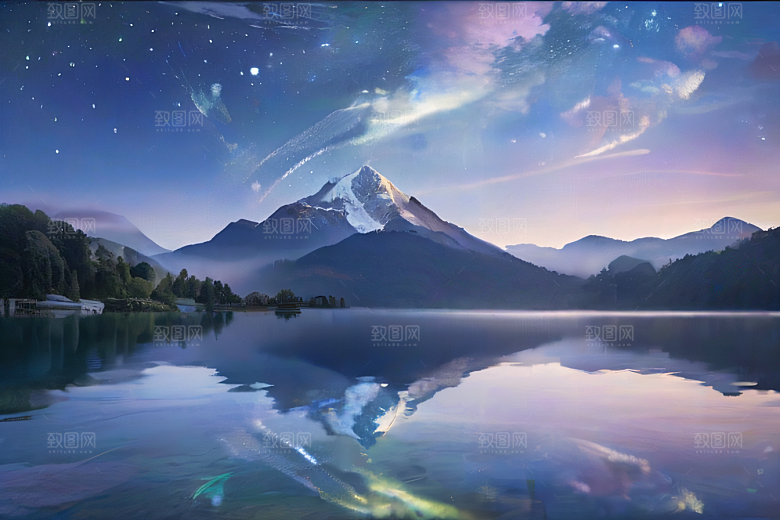 梦幻色彩绚丽世界中的奇幻冒险