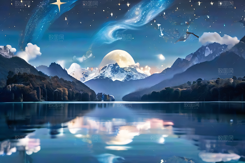 梦幻色彩绚丽世界中的奇幻冒险