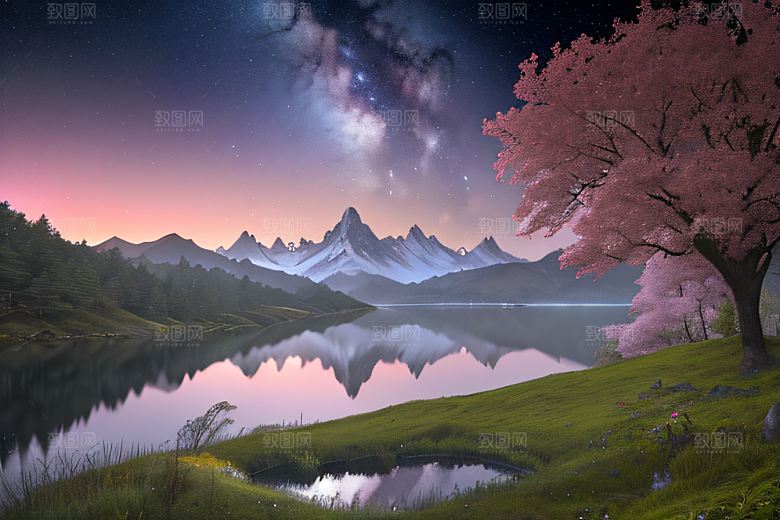 壮丽浪潮层层叠叠的浩大力量